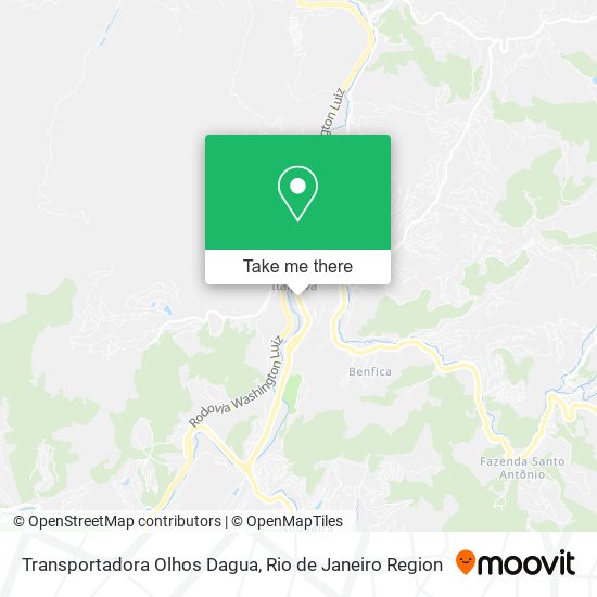 Transportadora Olhos Dagua map