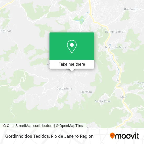Gordinho dos Tecidos map