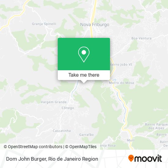 Mapa Dom John Burger