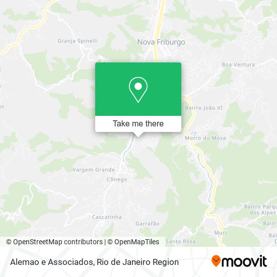 Alemao e Associados map