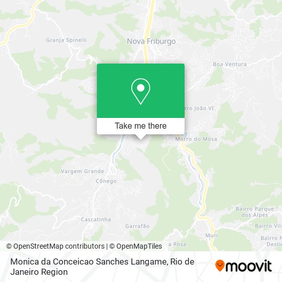Mapa Monica da Conceicao Sanches Langame