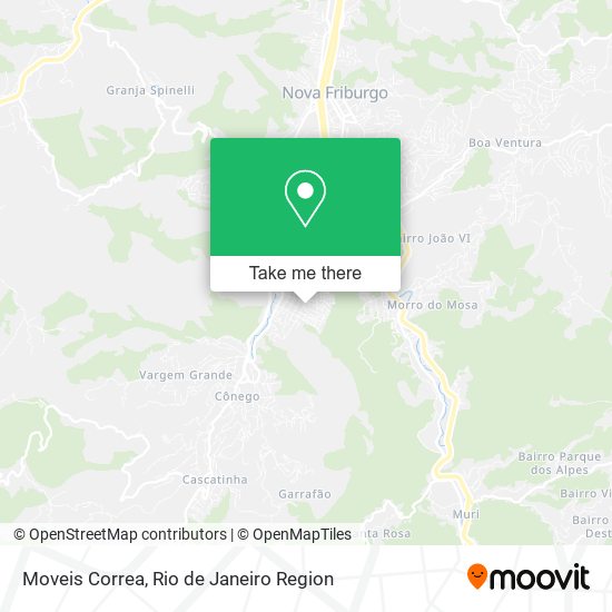 Moveis Correa map