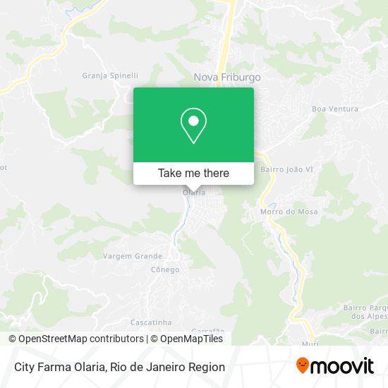 City Farma Olaria map