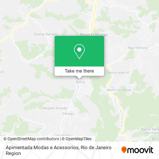 Apimentada Modas e Acessorios map