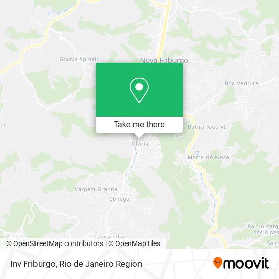 Mapa Inv Friburgo