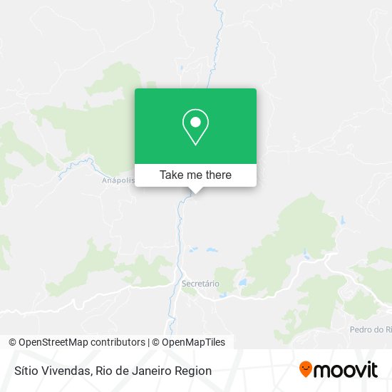 Sítio Vivendas map