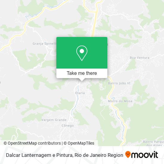 Dalcar Lanternagem e Pintura map