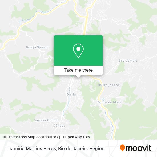 Thamiris Martins Peres map