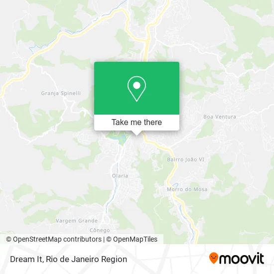 Dream It map