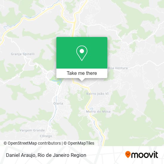 Daniel Araujo map