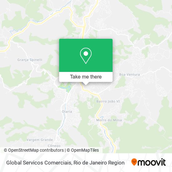 Global Servicos Comerciais map