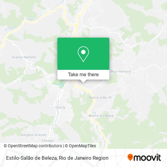 Estilo-Salão de Beleza map