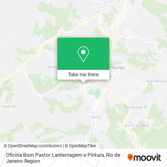 Oficina Bom Pastor Lanternagem e Pintura map