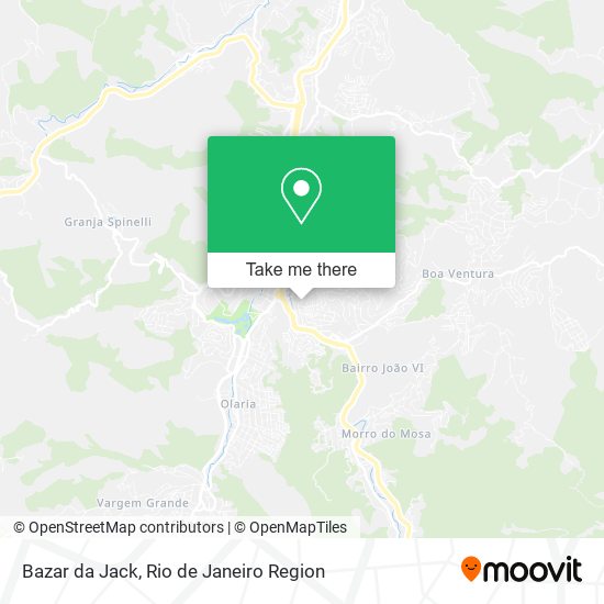 Bazar da Jack map