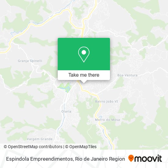 Mapa Espindola Empreendimentos