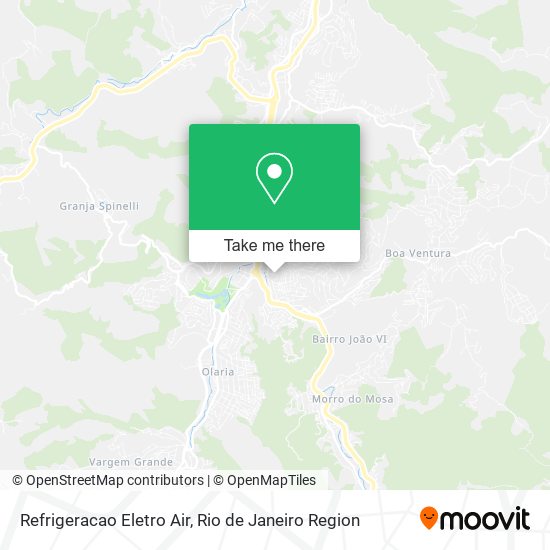 Mapa Refrigeracao Eletro Air