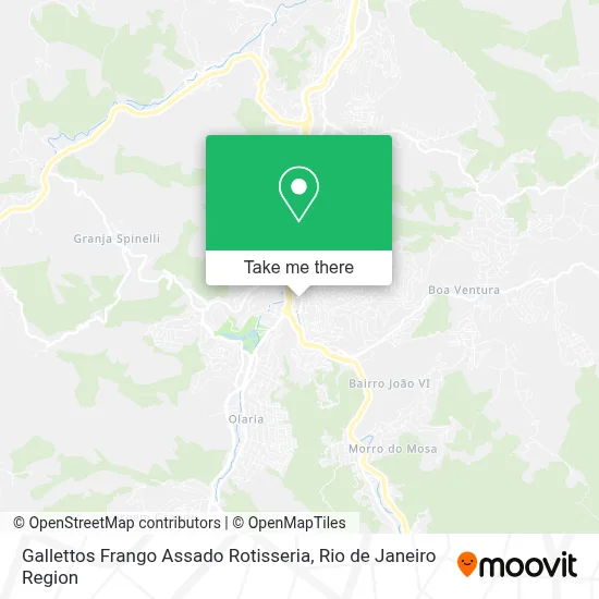 Gallettos Frango Assado Rotisseria map