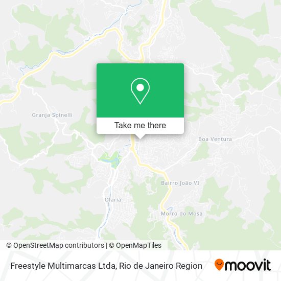 Freestyle Multimarcas Ltda map