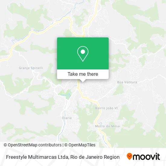 Freestyle Multimarcas Ltda map