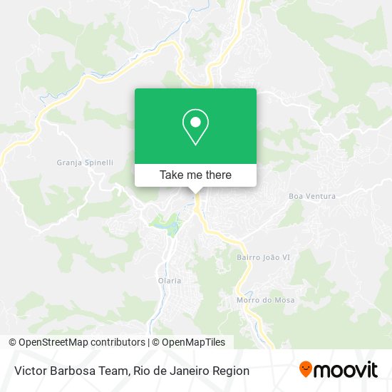 Victor Barbosa Team map