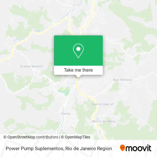 Power Pump Suplementos map