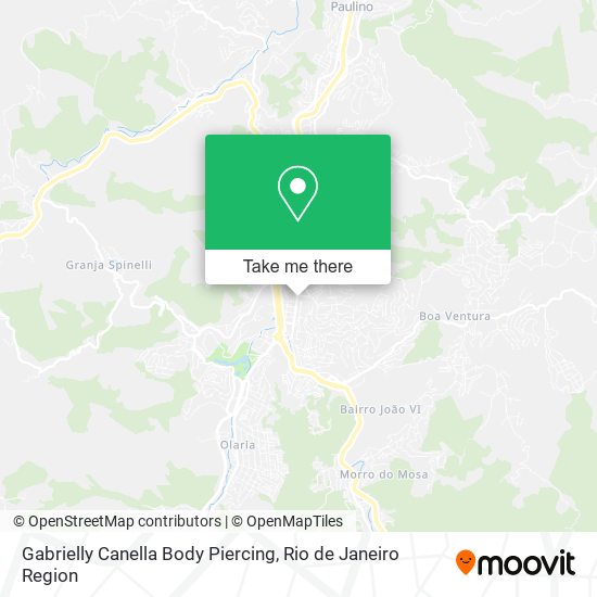 Gabrielly Canella Body Piercing map