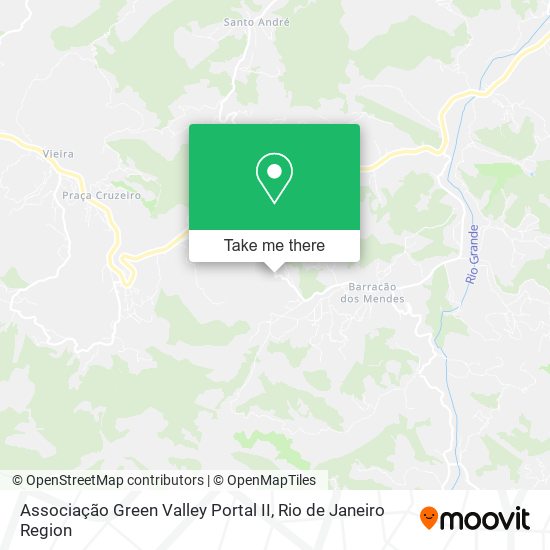 Mapa Associação Green Valley Portal II