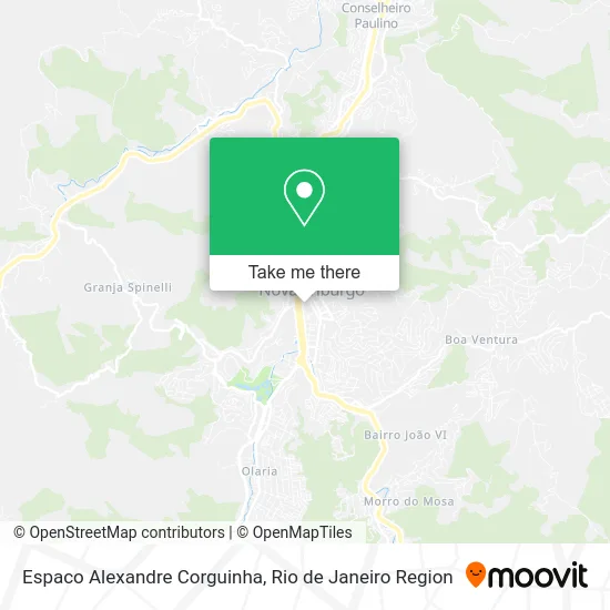 Espaco Alexandre Corguinha map