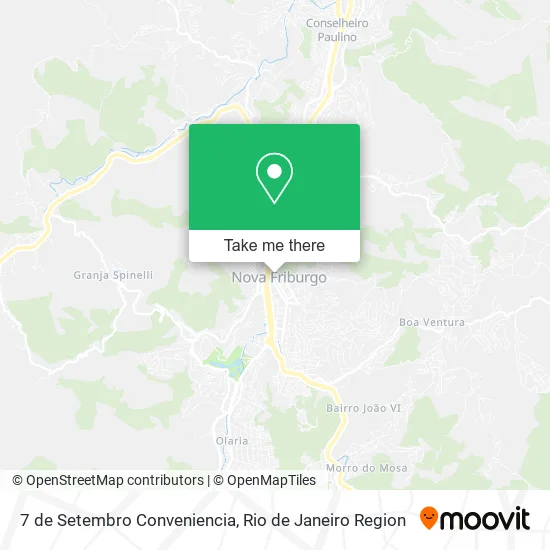 7 de Setembro Conveniencia map