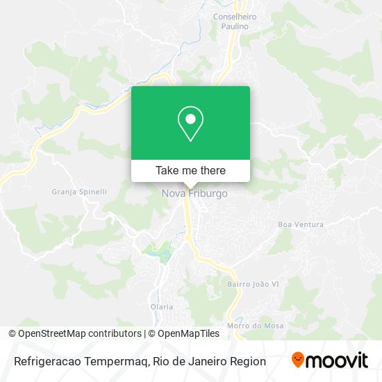 Refrigeracao Tempermaq map