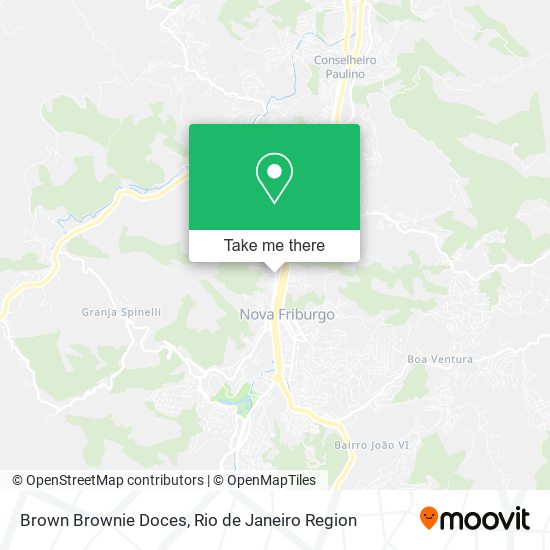 Brown Brownie Doces map