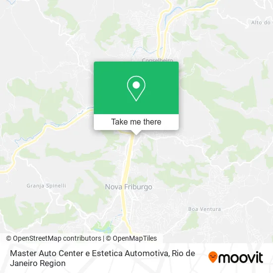 Master Auto Center e Estetica Automotiva map