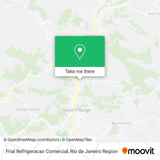 Frial Refrigeracao Comercial map