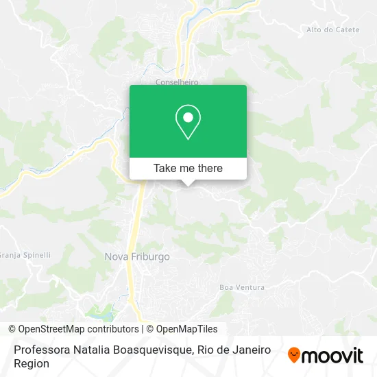 Professora Natalia Boasquevisque map