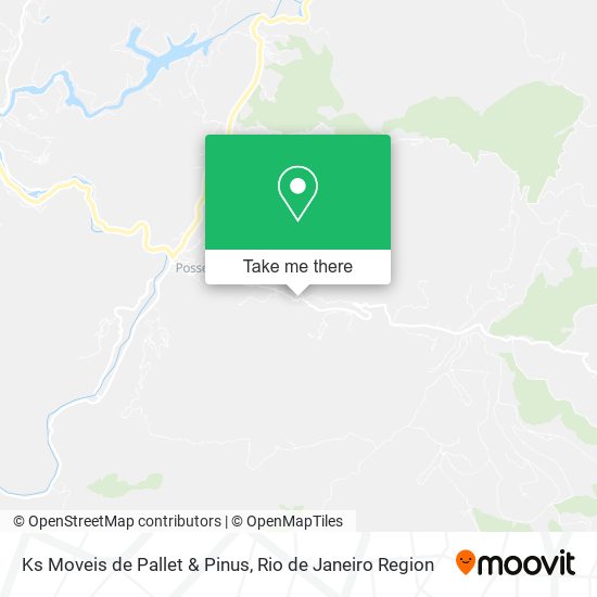 Ks Moveis de Pallet & Pinus map