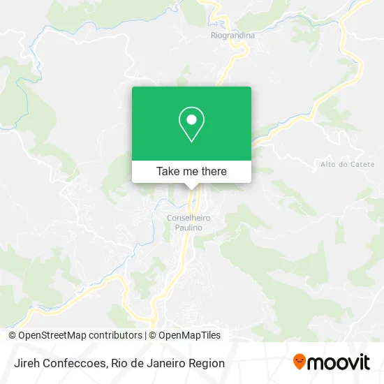 Jireh Confeccoes map
