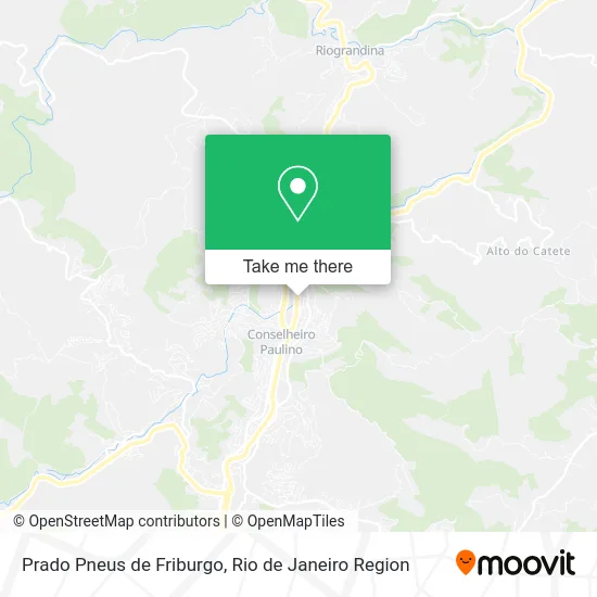 Prado Pneus de Friburgo map