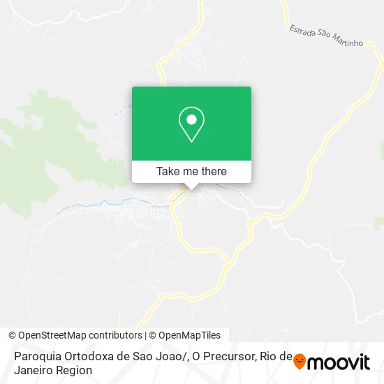 Paroquia Ortodoxa de Sao Joao / , O Precursor map