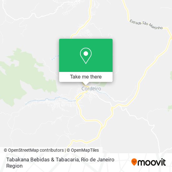 Tabakana Bebidas & Tabacaria map