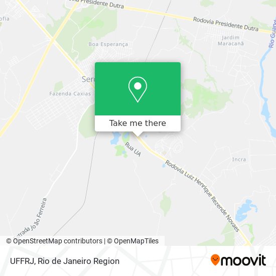 Mapa UFFRJ