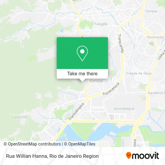Rua Willian Hanna map