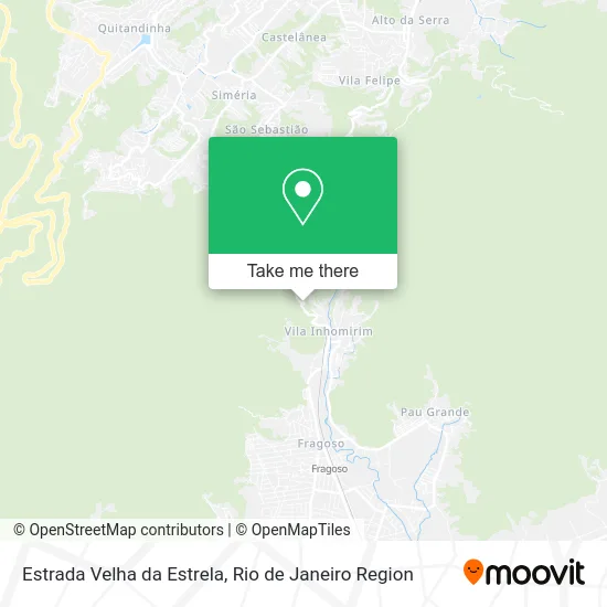 Estrada Velha da Estrela map