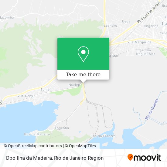 Dpo Ilha da Madeira map