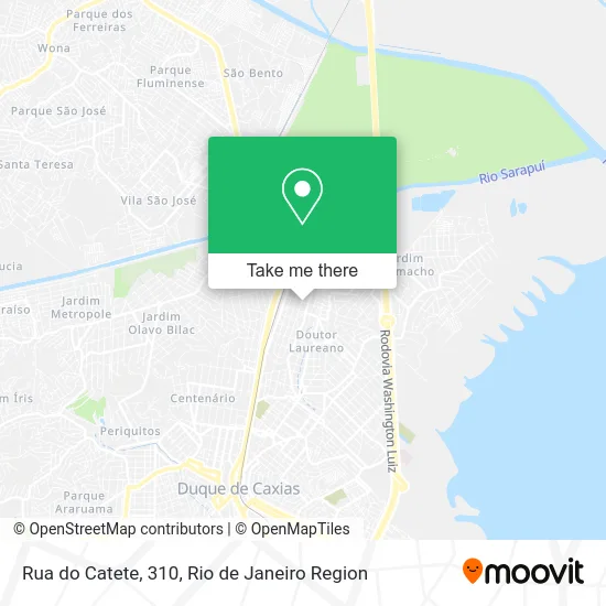 Rua do Catete, 310 map