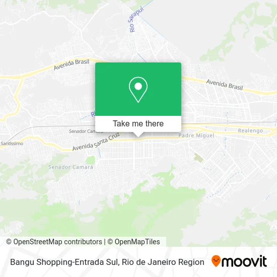 Bangu Shopping-Entrada Sul map