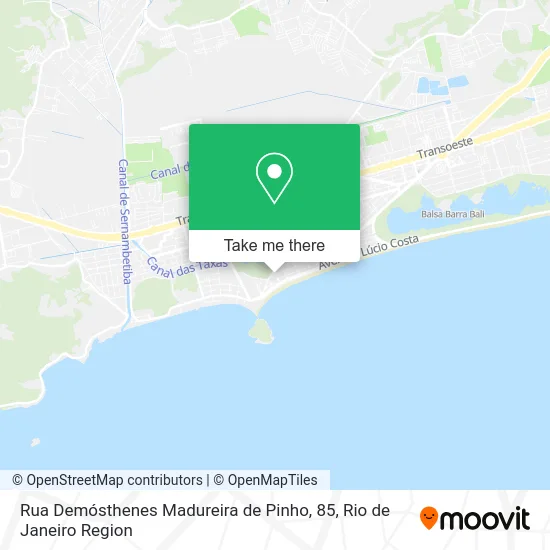 Rua Demósthenes Madureira de Pinho, 85 map