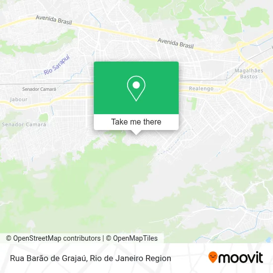 Rua Barão de Grajaú map