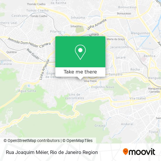 Mapa Rua Joaquim Méier