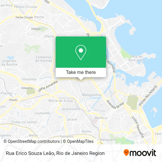 Rua Erico Souza Leão map