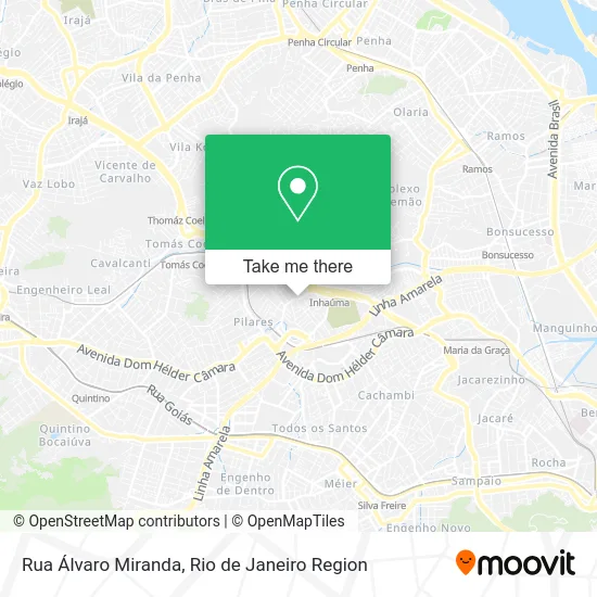 Rua Álvaro Miranda map